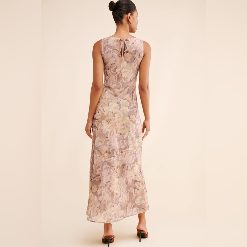 Hansen & Gretel Moss Maxi Dress Floral Cowl Neck Sleeveless Size S - Picture 2 of 13